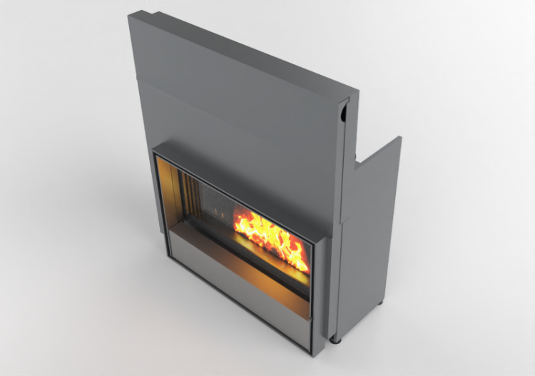3D Kamine und Schornsteine - Holzkamin - Barbas Bellfires -...