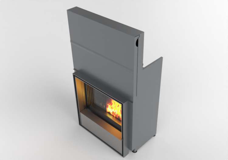 Foyers et Cheminées 3D - Cheminée à bois - Barbas Bellfires...
