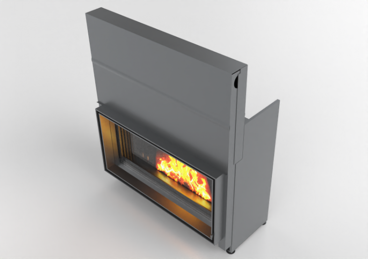 3D Kamine und Schornsteine - Holzkamin - Barbas Bellfires -...