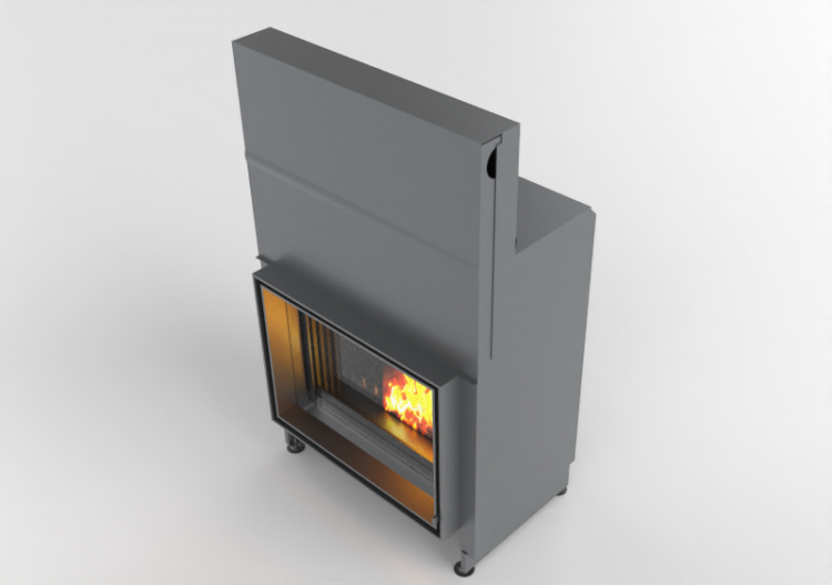 3D Kamine und Schornsteine - Holzkamin - Barbas Bellfires -...