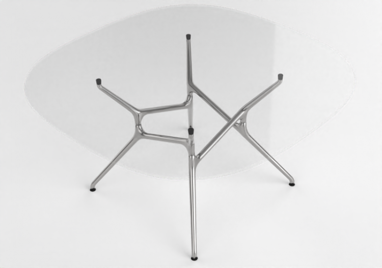 3D Tables - Glass table - Cappellini - Branch table - BR2V...