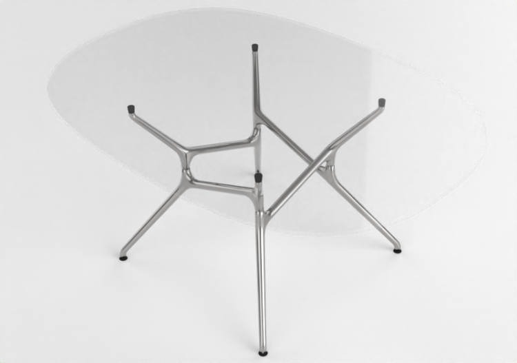 3D Tables - Glass table - Cappellini - Branch table - BR5V...
