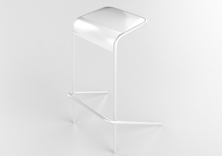 3D Stühle - Hocker aus Metall - Cappellini - Alodia - LD2 -...