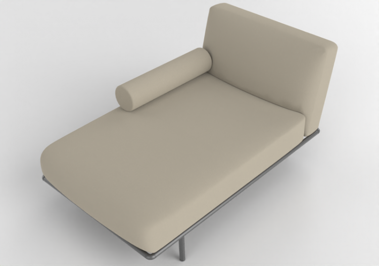 Poltronas y Sofás 3D - Sofá de tejido - Cappellini - Cap...