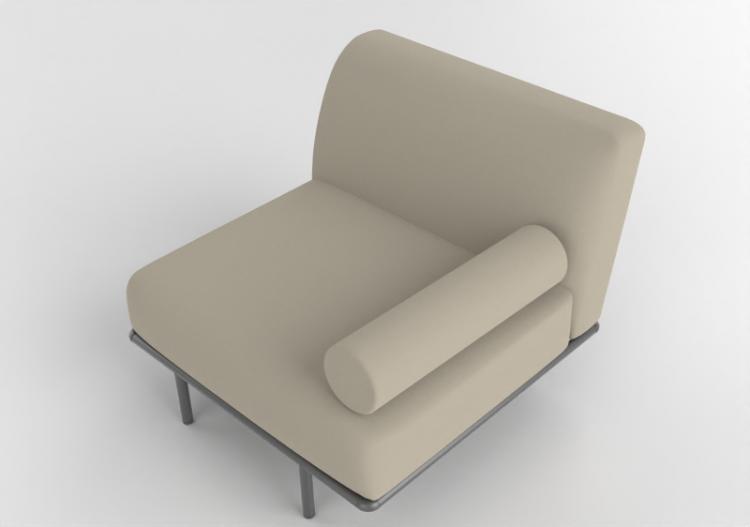 3D Sofa - Fabric sofa - Cappellini - Cap Martin Sunset -...