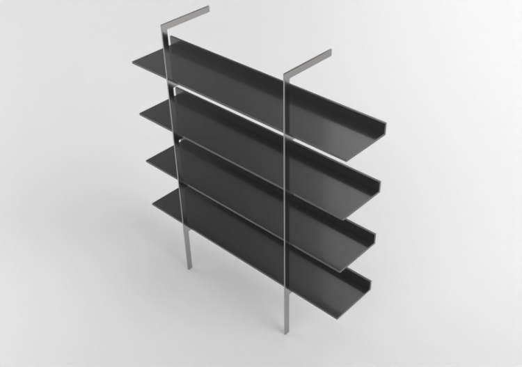 Estantes 3D - Estante de madeira - Cappellini - Aliante -...
