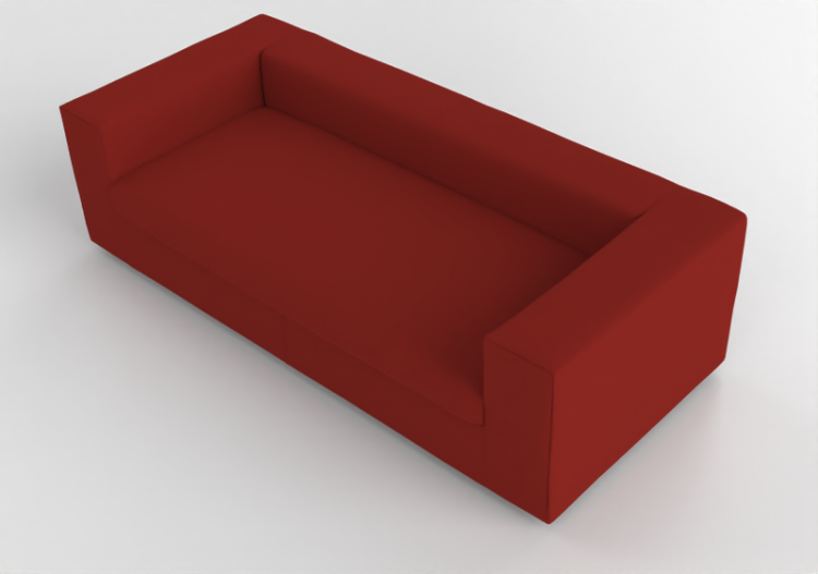 Poltronas y Sofás 3D - Sofá de tejido - Cappellini - Cuba...