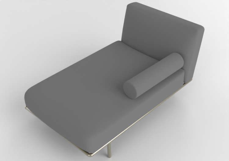 3D Sofa - Fabric Sofa - Cappellini - Cap Martin Sunset -...