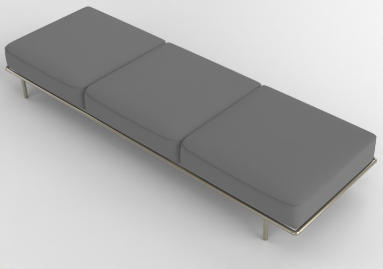 3D Sofa - Fabric Sofa - Cappellini - Cap Martin Sunset -...