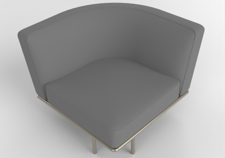 Divans 3D - Canapé en tissu - Cappellini - Cap Martin...