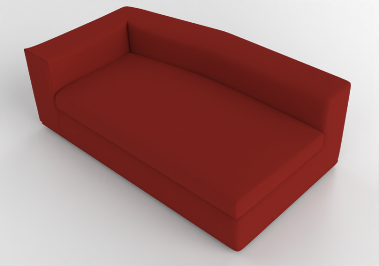 Poltronas y Sofás 3D - Sofá de tejido - Cappellini - Cuba...