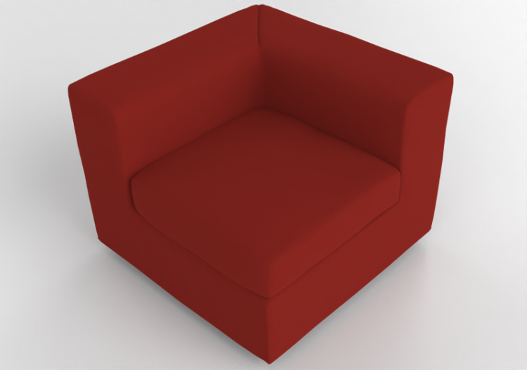 3D Sofa - Fabric Sofa - Cappellini - Cuba 25 - CUS30 - ACCA...