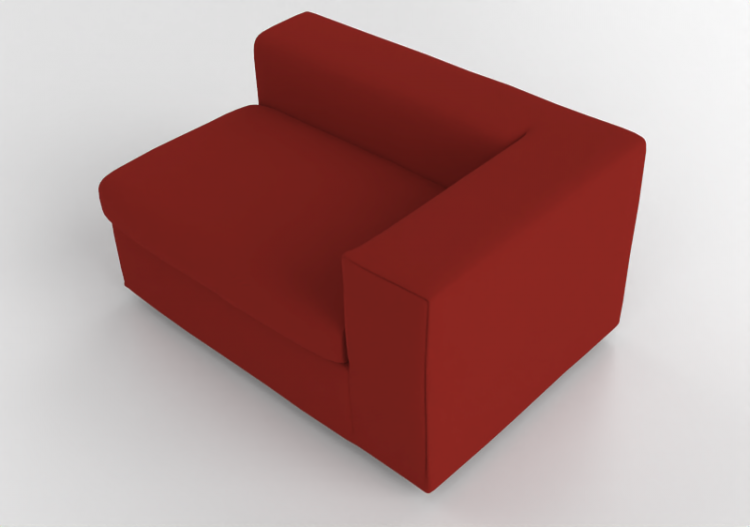 Poltronas y Sofás 3D - Sofá de tejido - Cappellini - Cuba...