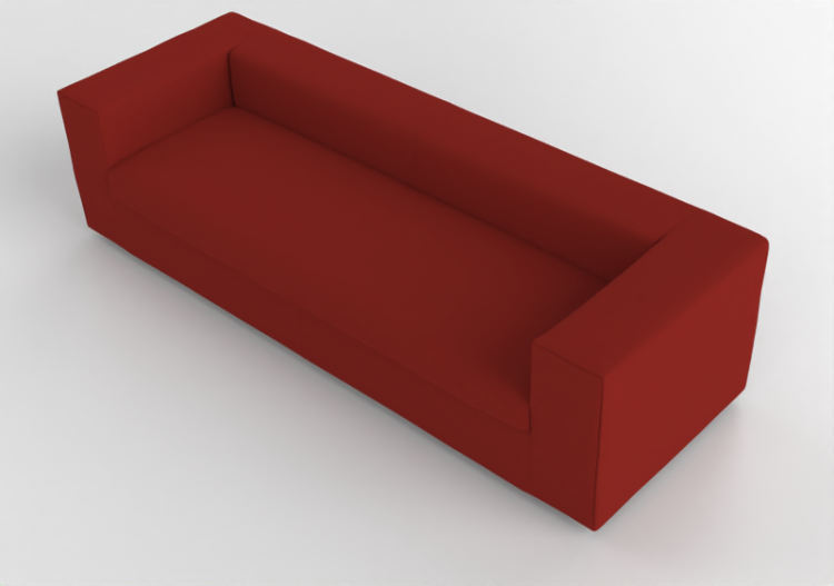 3D Sofa - Fabric Sofa - Cappellini - Cuba 25 - CUS5 - ACCA...