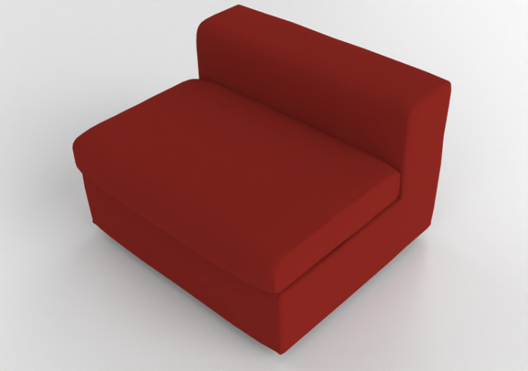 Divans 3D - Canapé en tissu - Cappellini - Cuba 25 - CUS32...