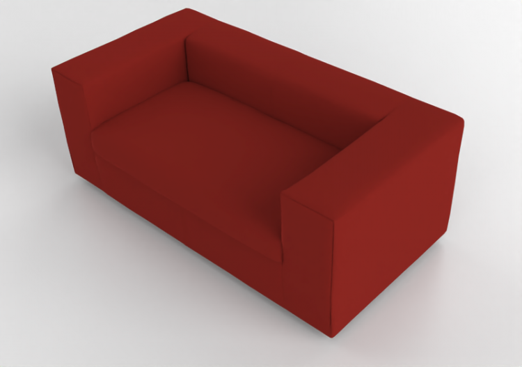 Divani 3D - Divano in tessuto - Cappellini - Cuba 25 - CUS1...