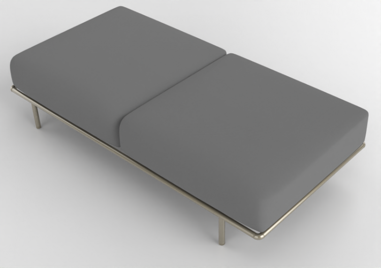 Poltronas y Sofás 3D - Sofá de tejido - Cappellini - Cap...