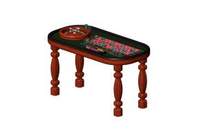 3D Spielger&auml;te - Amerikanischer Roulette-Tisch
