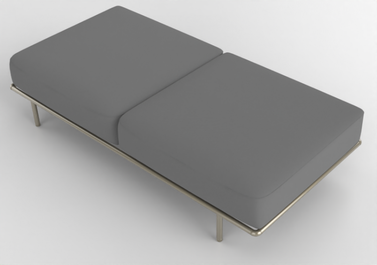 3D Sessel und Sofas - Stoffsofa - Cappellini - Cap Martin...