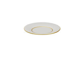 Crockery and cutlery 3D - Gold decorated Dish