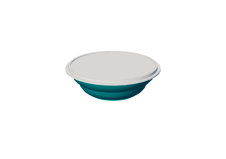 Vaisselle et couverts 3D - Récipient Tupperware - ACCA... Vaisselle et couverts 3D - Récipient Tupperware - ACCA...
