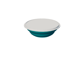 Crockery and cutlery 3D - Tupperware Container
