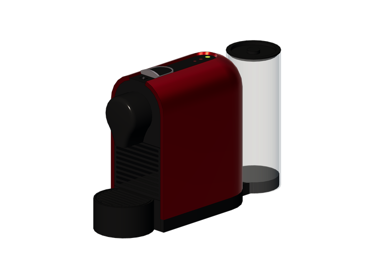 Electrodomésticos 3D - Máquina de café Nespresso - ACCA... Electrodomésticos 3D - Máquina de café Nespresso - ACCA...