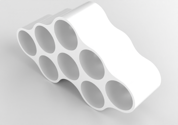 Librerie 3D - Libreria in legno - Cappellini - Cloud - CS1...