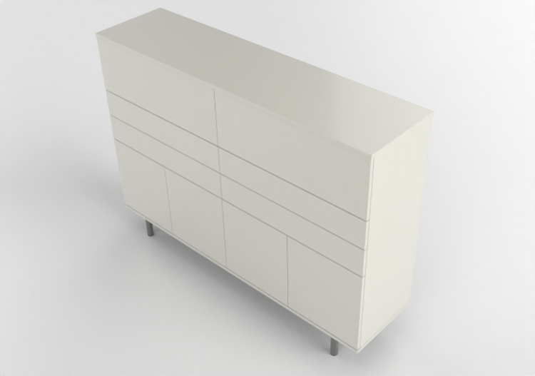 Mobili 3D - Mobile in legno - Cappellini - Easy - EAS15 -...