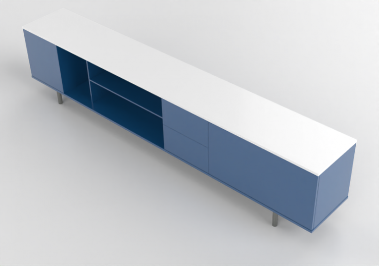 3D Möbel - Holzmöbel - Cappellini - Easy - EAS19 - ACCA...