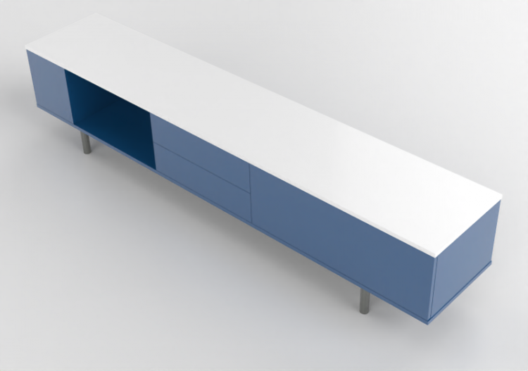 Mobili 3D - Mobile in legno - Cappellini - Easy - EAS10 -...