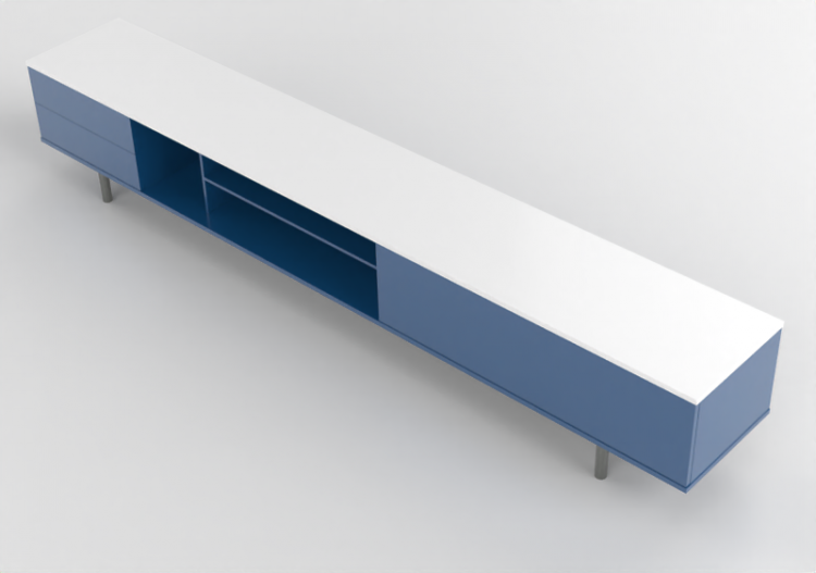 3D Möbel - Holzmöbel - Cappellini - Easy - EAS2 - ACCA...