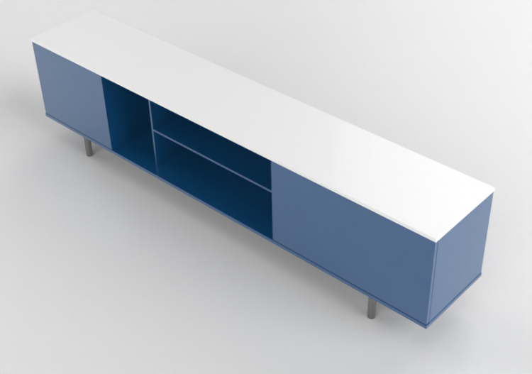 3D Möbel - Holzmöbel - Cappellini - Easy - EAS9 - ACCA...