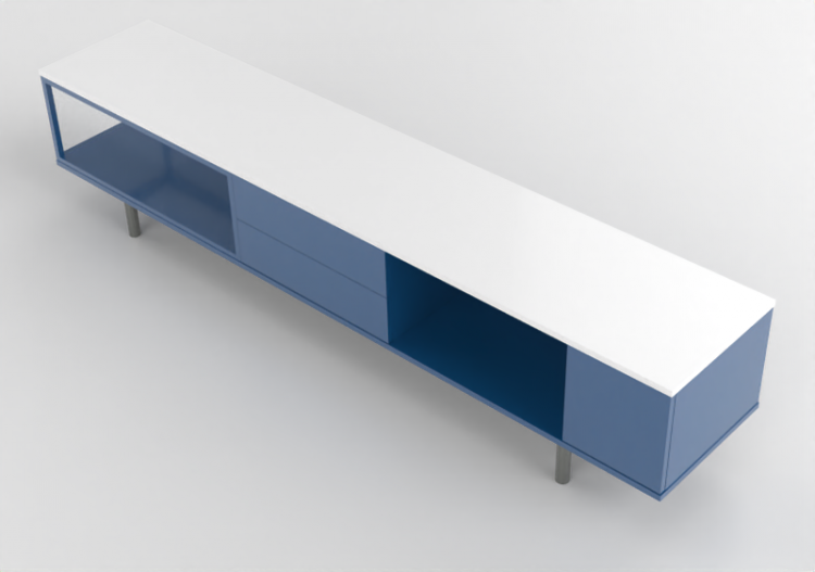 Mobili 3D - Mobile in legno - Cappellini - Easy - EAS4 -...