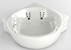 Bañeras de baño 3D - Jacuzzi