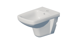3D Bidet - Wall mounted bidet - Geberit - Geberit Selnova Square - 500.271.01.1