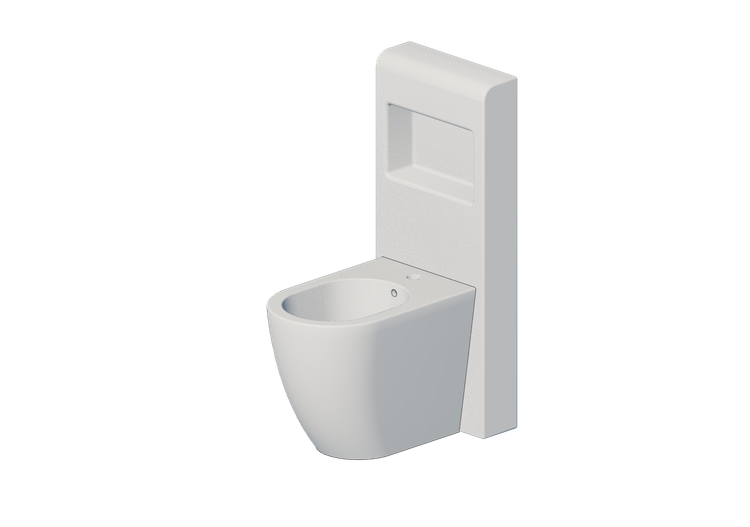 3D Bidet - Bidet- Keramikrückwand - Flaminia - TR40+LK217 -... 3D Bidet - Bidet- Keramikrückwand - Flaminia - TR40+LK217 -...
