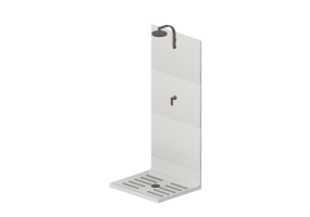 3D Shower - Shower - Flaminia - PT60B1 - Plate