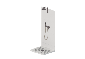 Duches 3D - Chuveiro - Flaminia - PT60B - Plate