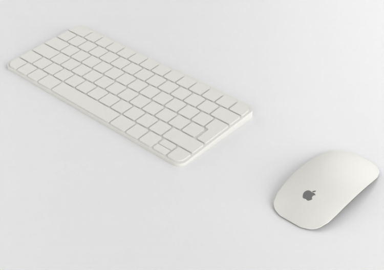 3D Handys und Computer - Mouse e Tastiera Apple - ACCA...