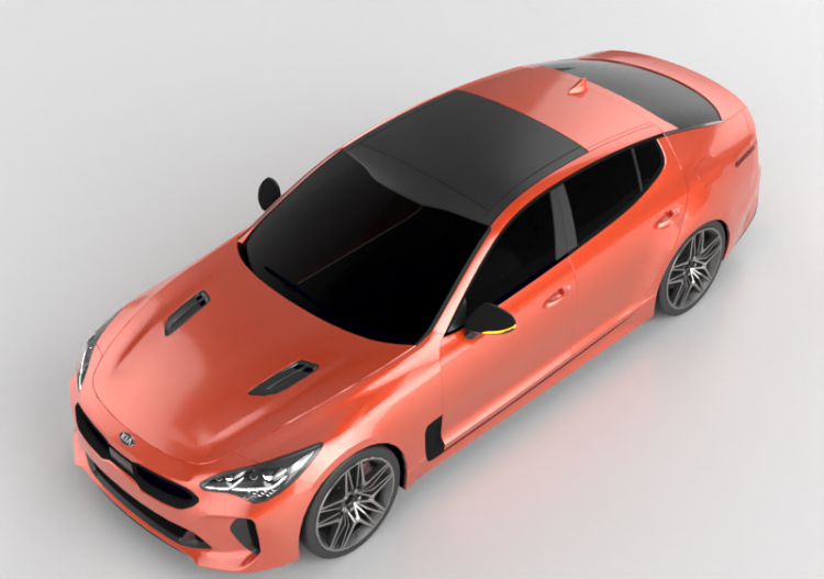 3D Autos - 2018 Kia Stinger GT - ACCA software