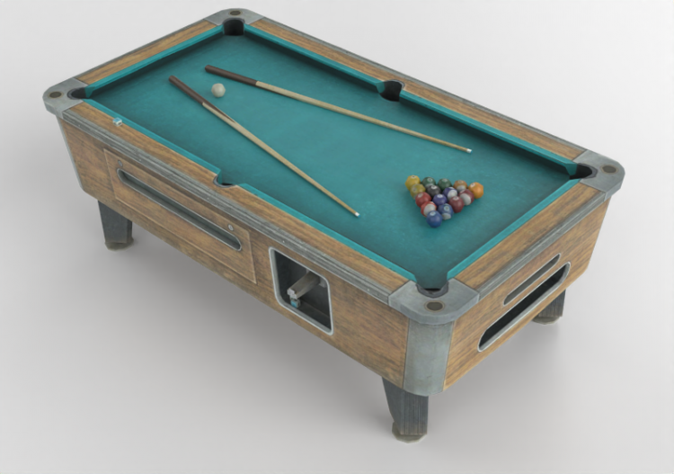 3D Spielgeräte - Billardtisch - ACCA software