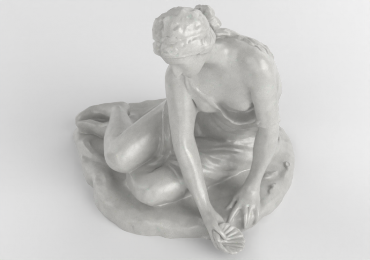 Sculture 3D - Ninfa - ACCA software