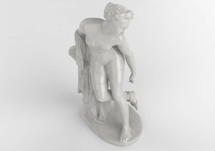 Sculture 3D - Ninfa - ACCA software