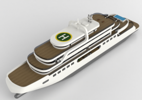 Boats, Planes and Trains 3D - Cruise ship