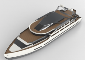 Boats, Planes and Trains 3D - Luxury Yacht