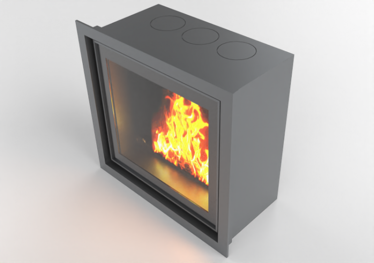 3D Kamine und Schornsteine - Holzkamin - Barbas Bellfires -...