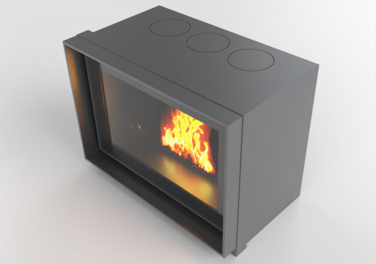 Chimeneas y Ductos 3D - Chimenea de leña - Barbas Bellfires...
