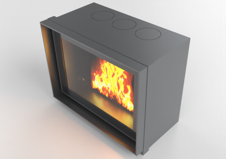 3D Kamine und Schornsteine - Holzkamin - Barbas Bellfires -...