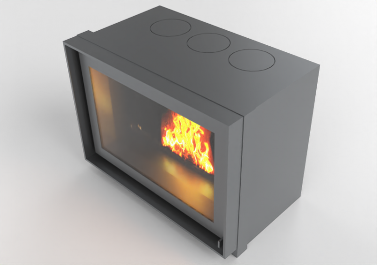 BIM Objects Free Download! Chimneys and chimney pots 3D Wood